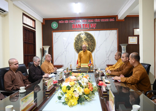 Thường trực Ban Trị sự họp triển khai các nhiệm vụ Phật sự tháng 10/2026
